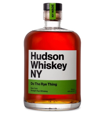 Hudson Whiskey Do the Rye Thing Straight Rye